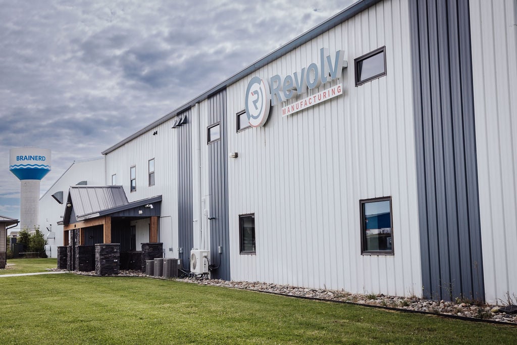 Interior of Revolv Manufacturing - Brainerd